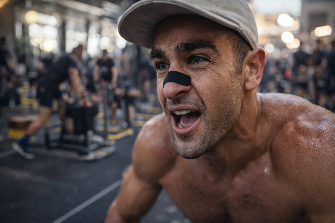 Why You’re Seeing More HYROX Athletes Wearing Nasal Strips
