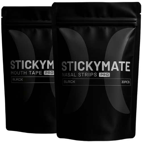 Sticky Mate – Nasal Strips + Mouth Tape Bundle