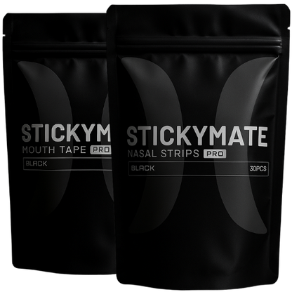 Sticky Mate – Nasal Strips + Mouth Tape Bundle