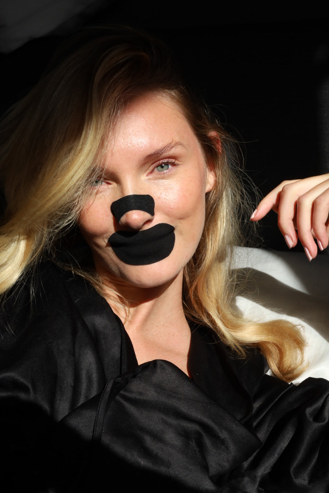 Combideal Mondtape + Neusstrips – Zwart | The Sticky Mate™