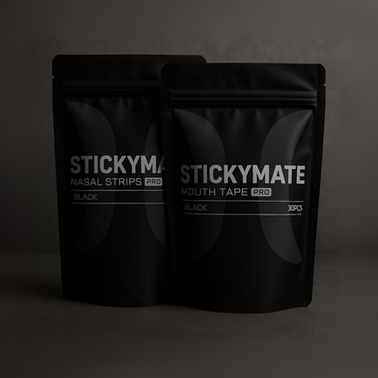 Sticky Mate – Nasal Strips + Mouth Tape Bundle