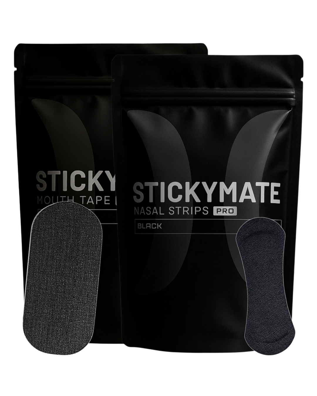 Combideal Mondtape + Neusstrips – Zwart | The Sticky Mate™